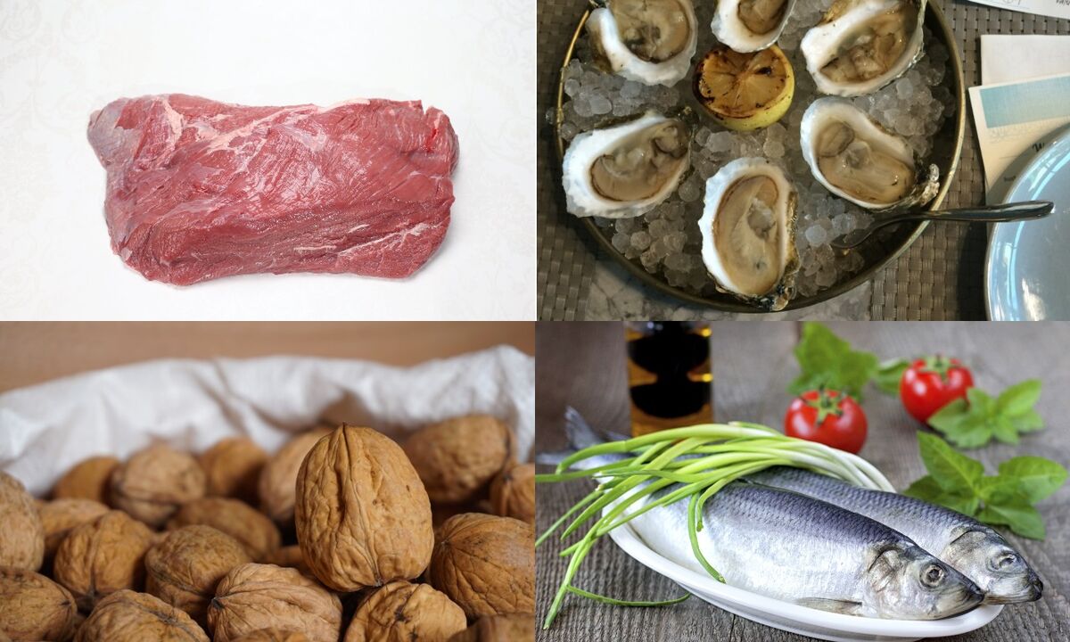 Menu per potenza